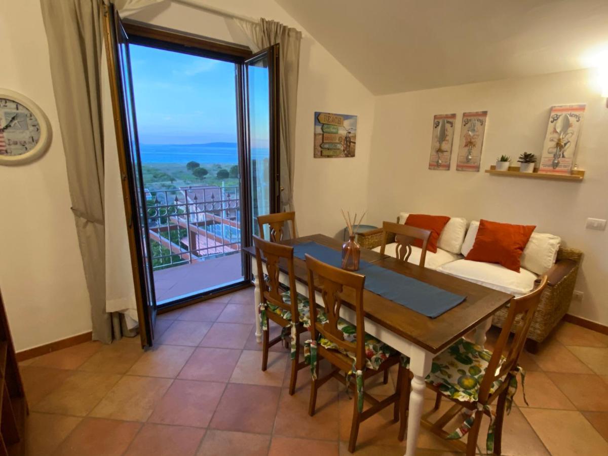 Tyrrhenian Sea Apartment Torre Faro Bagian luar foto